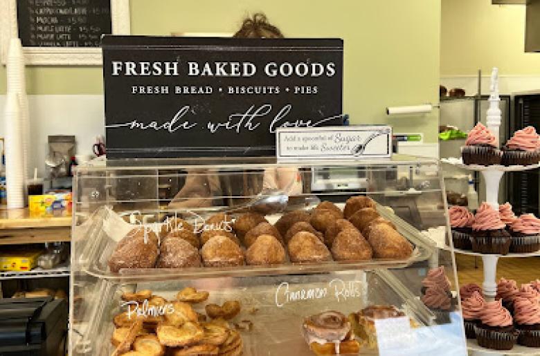 Rose cottage baking co., check out their sweets and breakfast items.